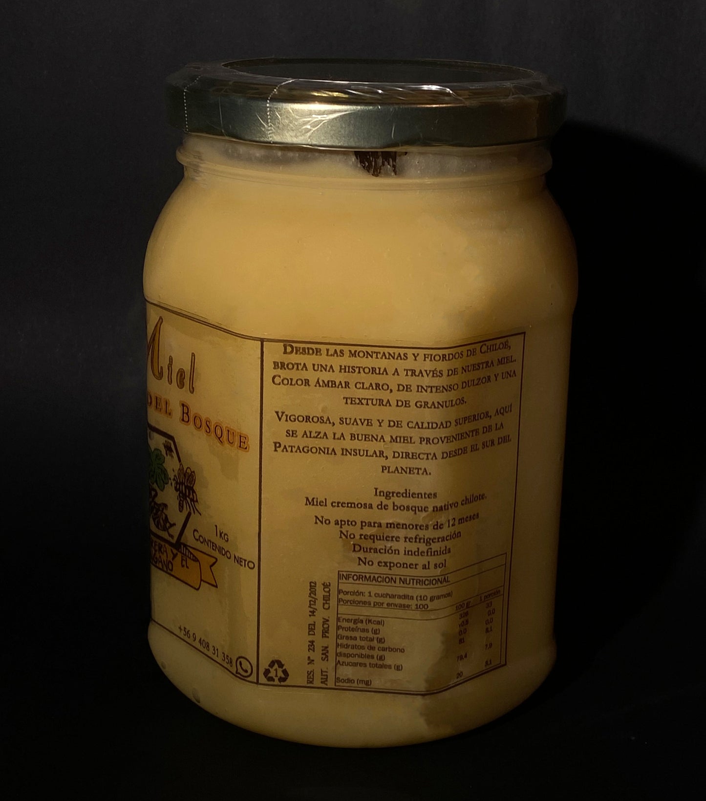 Miel Tradicional ~ Reserva del Bosque ~ Frasco Mayor