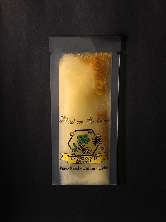 Miel con Avellanas ~ Sachets ~ Gotas de Energía