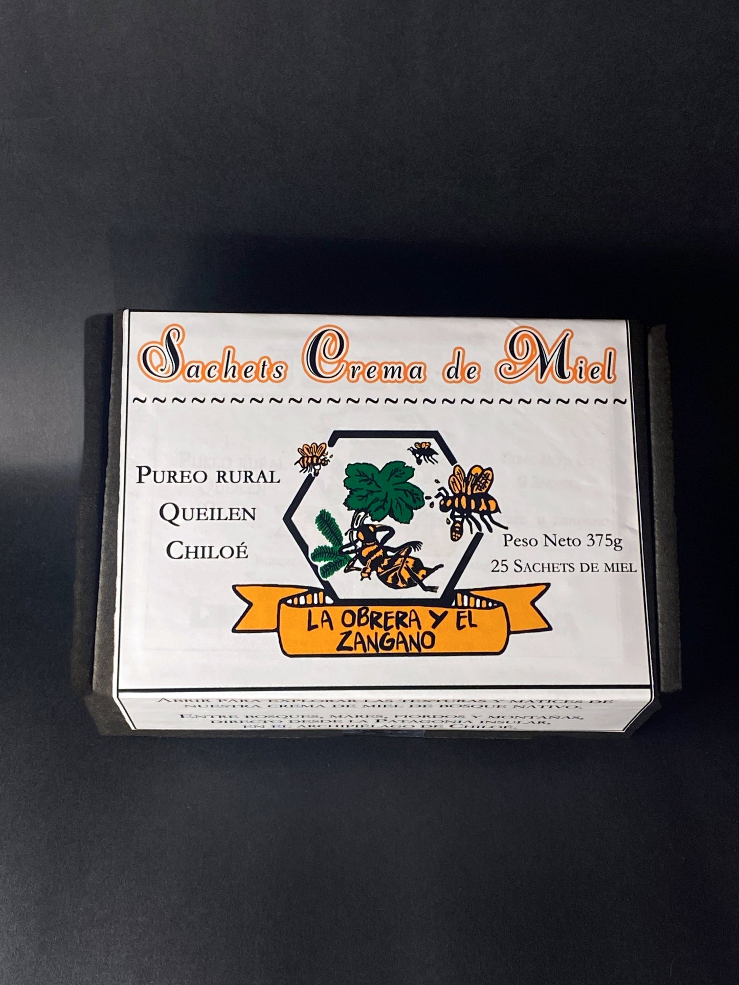 Sachets Crema de Miel ~ Cofre Superior
